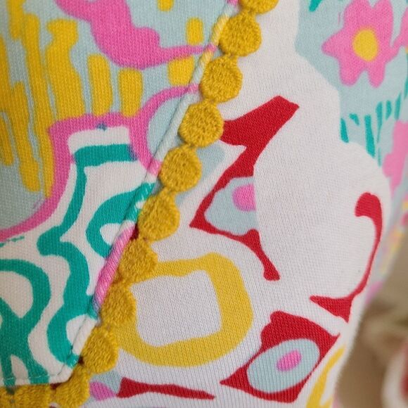 Talbots Women's Medallion Interlock Paisley Shift Dress Size MP - Picture 3 of 13